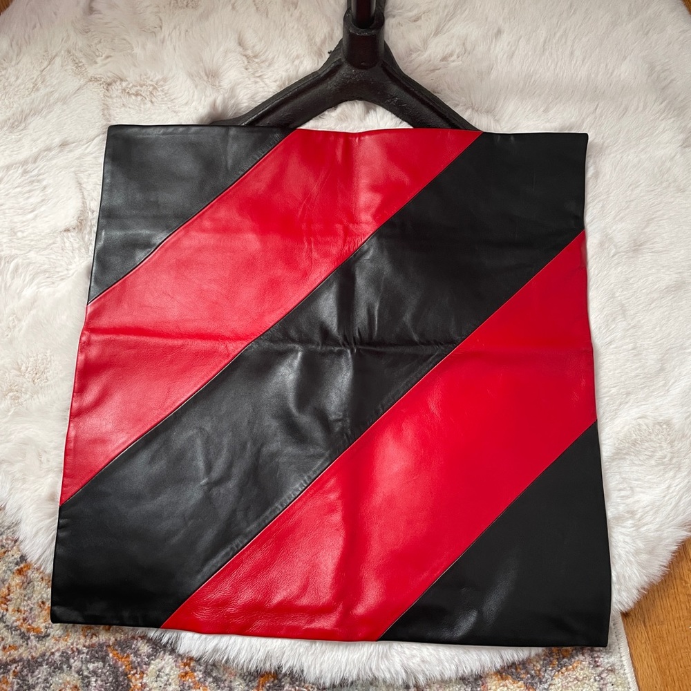 Genuine Leather Pillow Cover - Picture 2 of 5